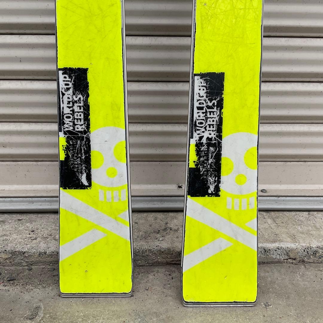 HEAD WORLD CUP REBELS ホワイト/イエロー GS166cm