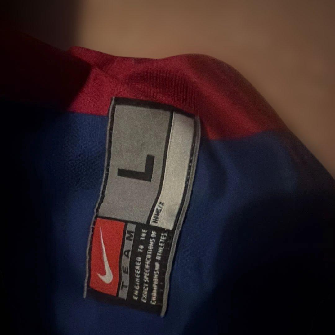 FC Barcelona Nike シャツ Lサイズ 赤青