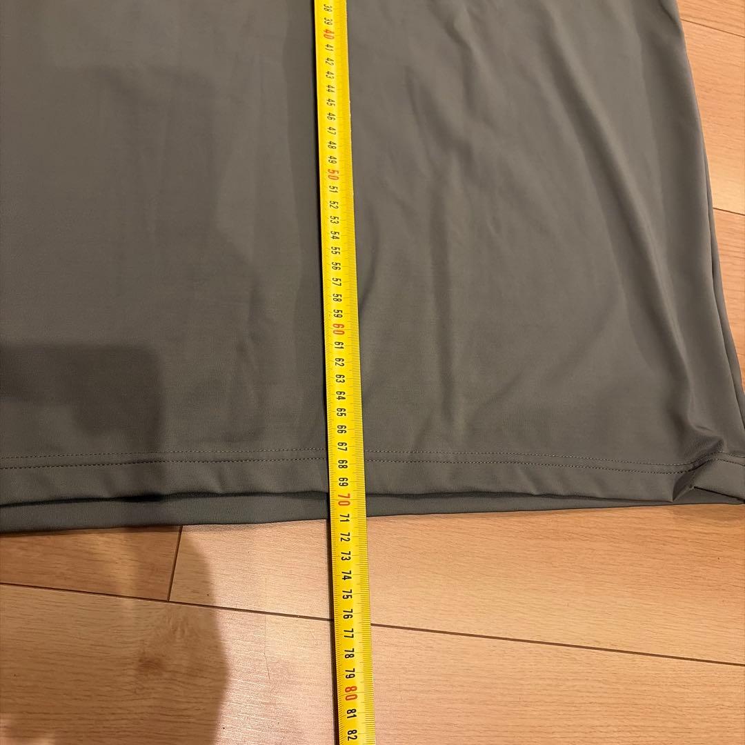 unitemnt オリーブグリーン ハイネックセーター