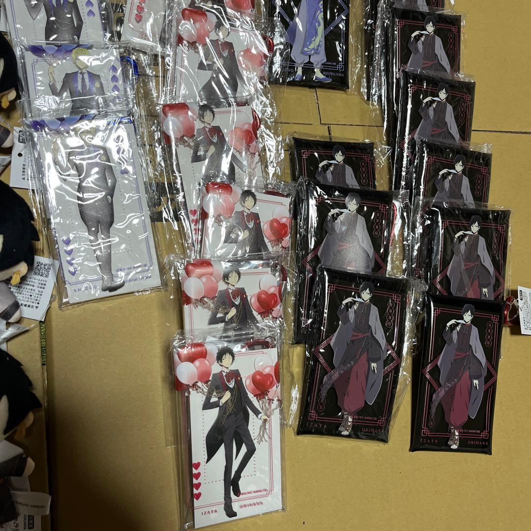 59個セット デュラララ‼︎×2 ちょこ友 ぬいぐるみ など 平和島静雄 折原臨也