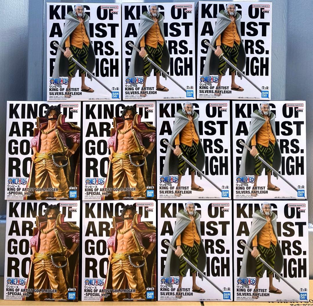 ワンピース KING OF ARTIST ロジャー レイリー フィギュア 11体