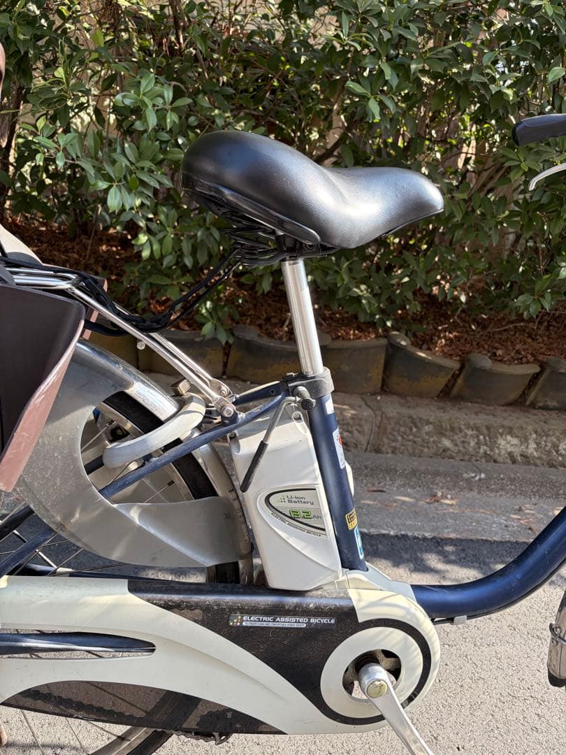 電動自転車　パナソニック26インチ　バッテリー大容量13.2Ahチャイルドシート