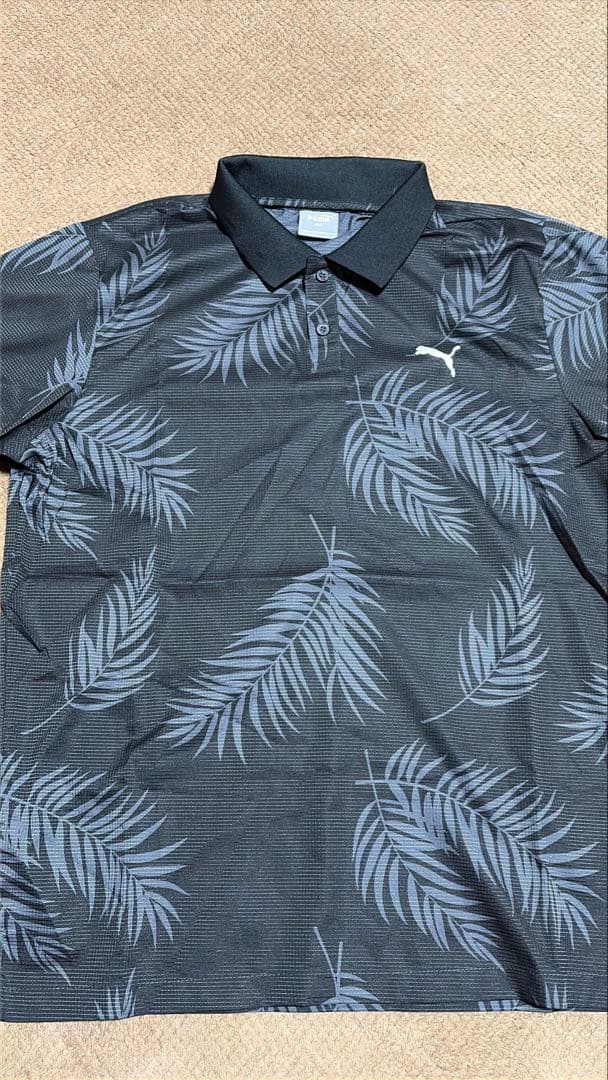 PUMA GOLF ボタニカル ポロシャツ