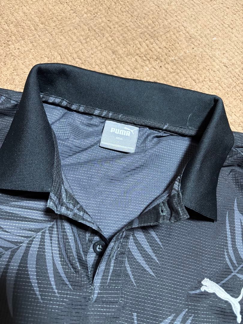 PUMA GOLF ボタニカル ポロシャツ