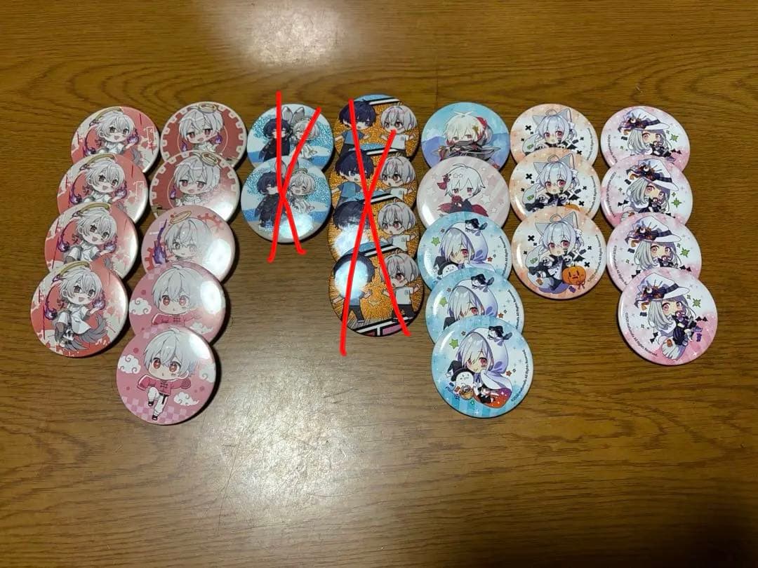【バラ売り可】計122点 まふまふ そらる 缶バッチ 【まとめ売り】