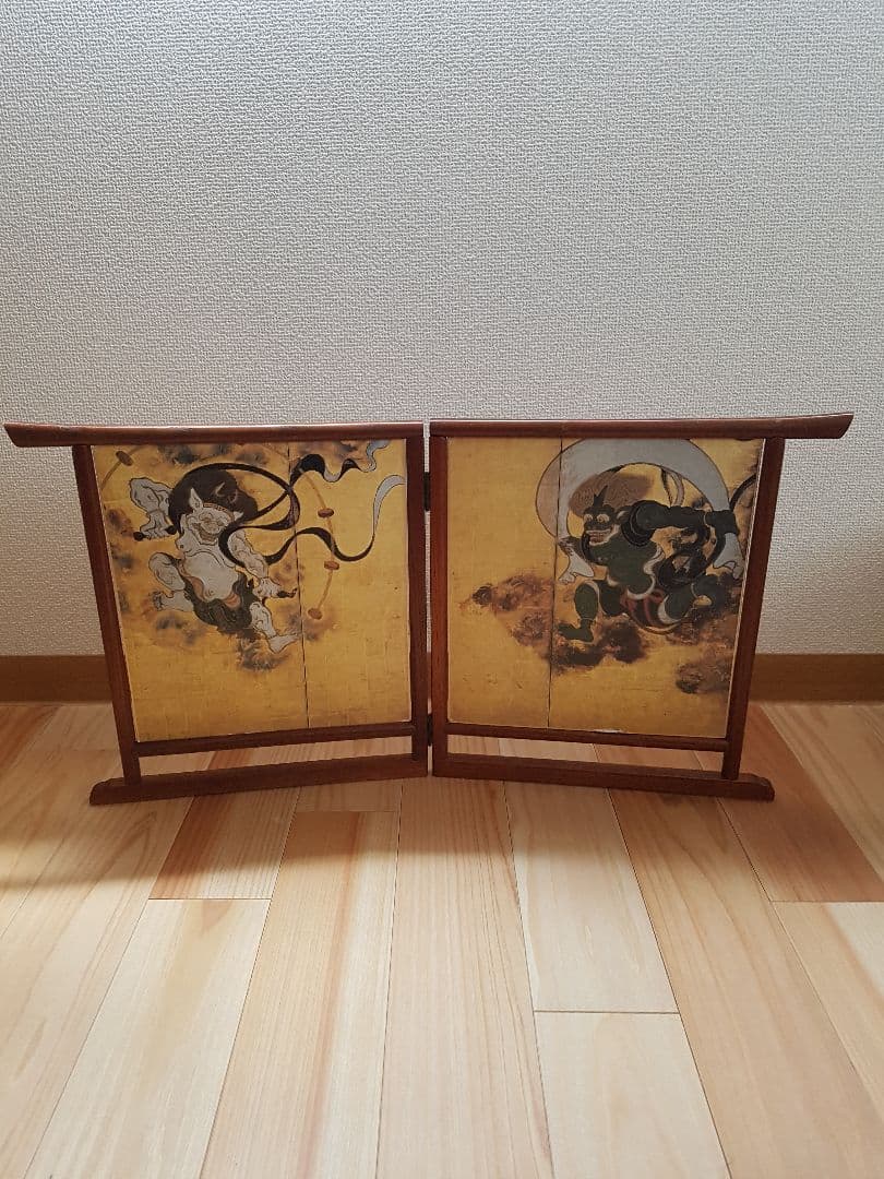 USD 3点【木製★見開き】色紙立 屏風