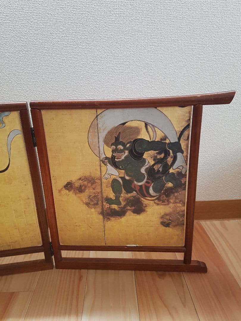 USD 3点【木製★見開き】色紙立 屏風