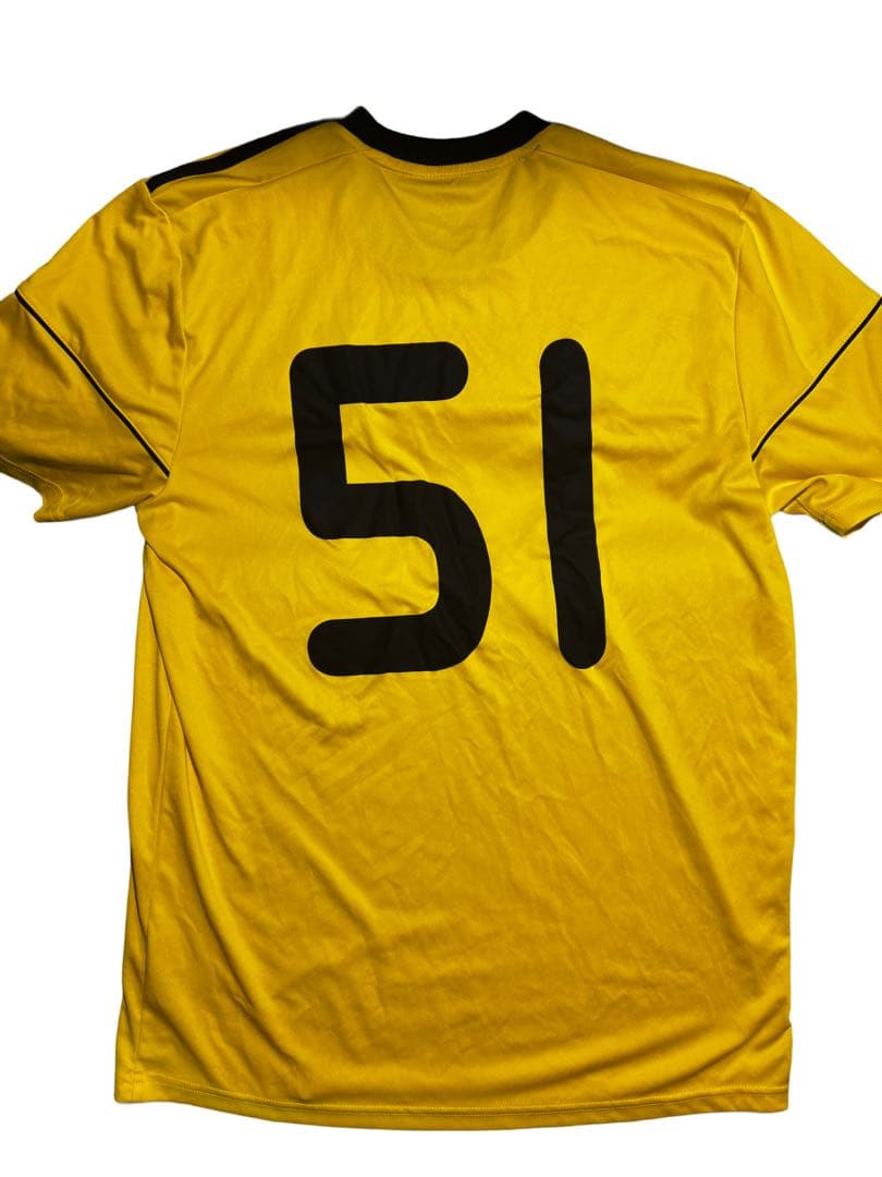 adidas 帝京第三サッカーシャツ 51番