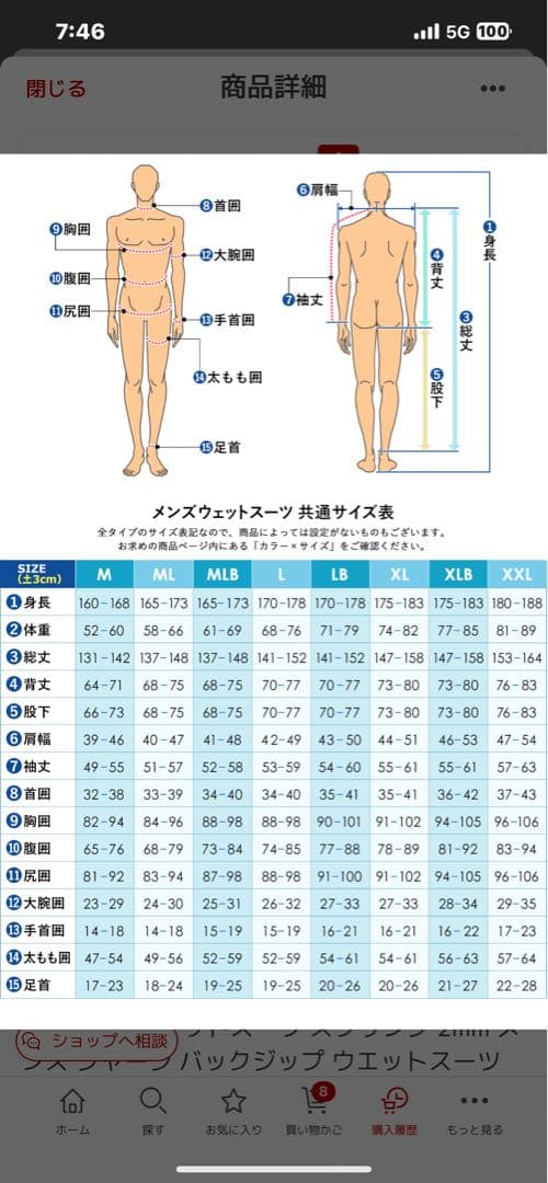 ウエットスーツ　RSS SURF スプリングジャージタイプ　サイズXL