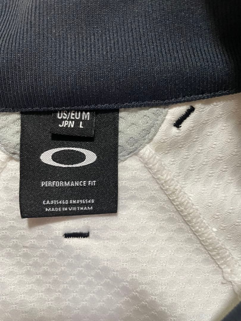 OAKLEY オークリー ゴルフジャケット メンズ L 白 軽量 防風