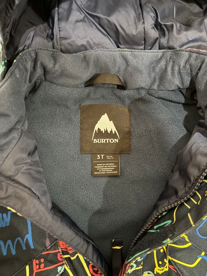 Burton 子ども用スノーボードウェア 3T バートン