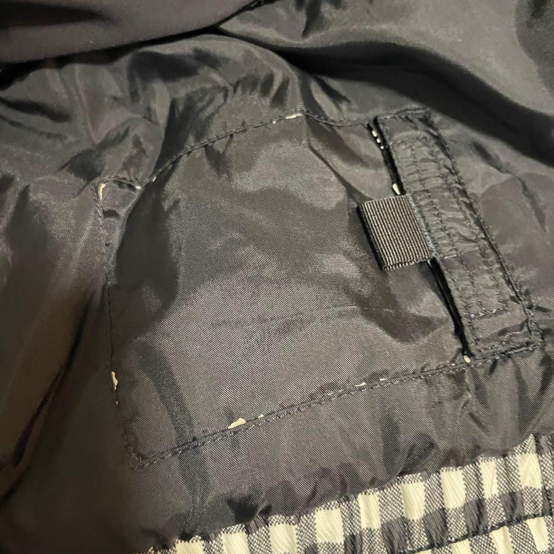 Burtonバートンスキーウェアスノーボードジャケットパーカーチェック柄黒白希少