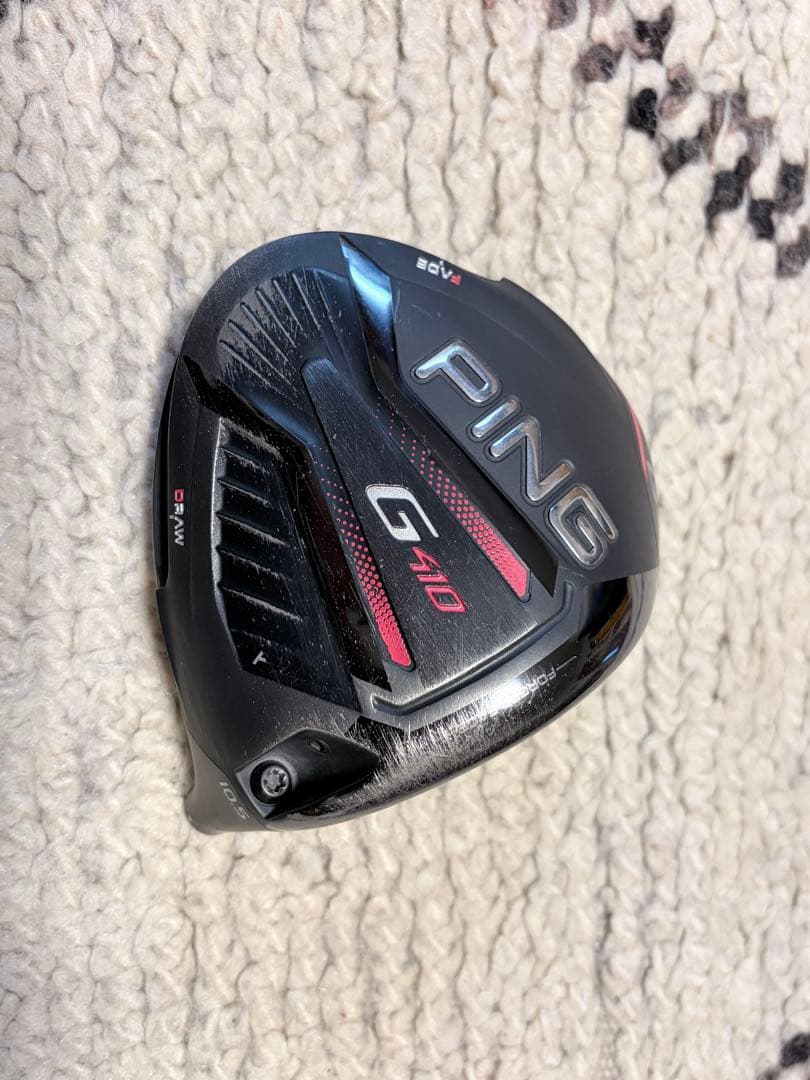 【名器】PING G410 PLUS ドライバー 10.5度 ヘッドのみ 正規品