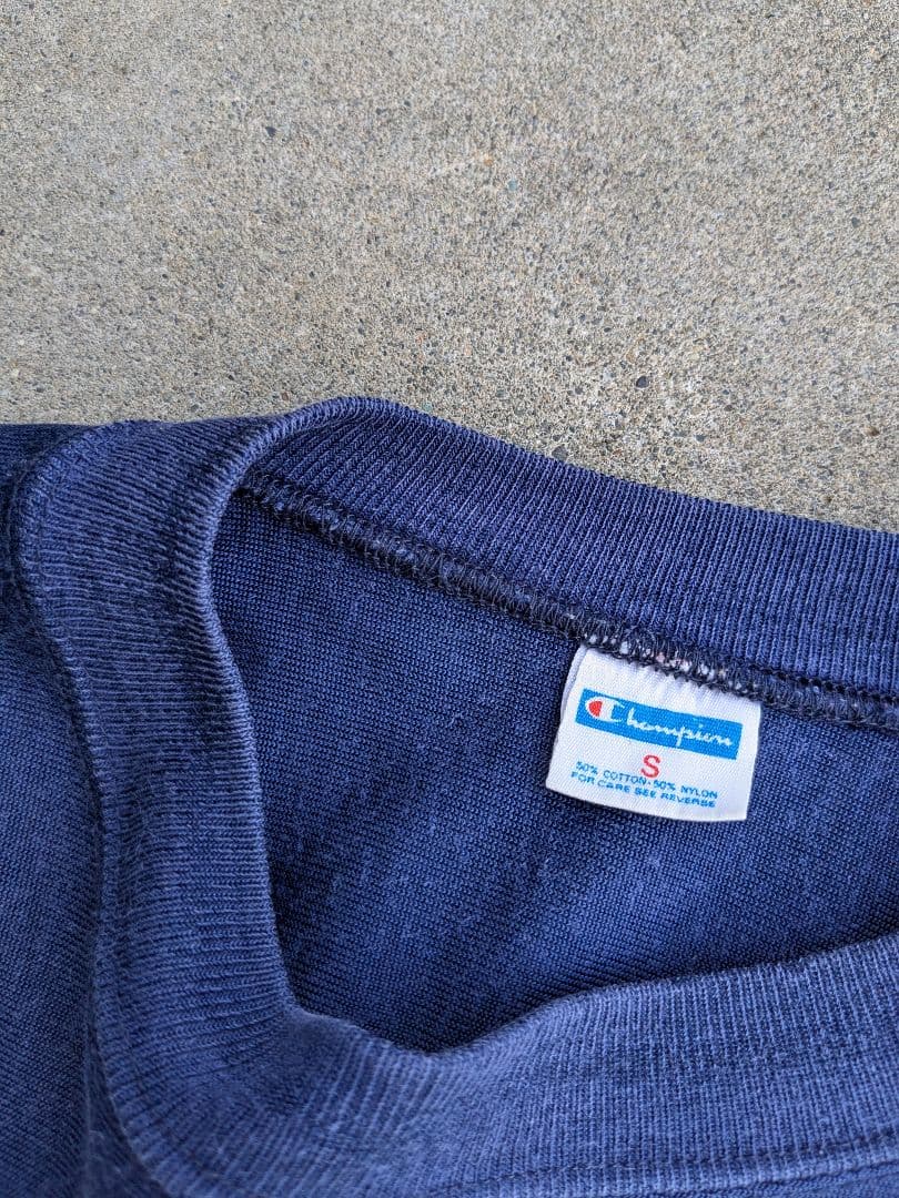 貴重◎ 70's. champion football Tshirt バータグ