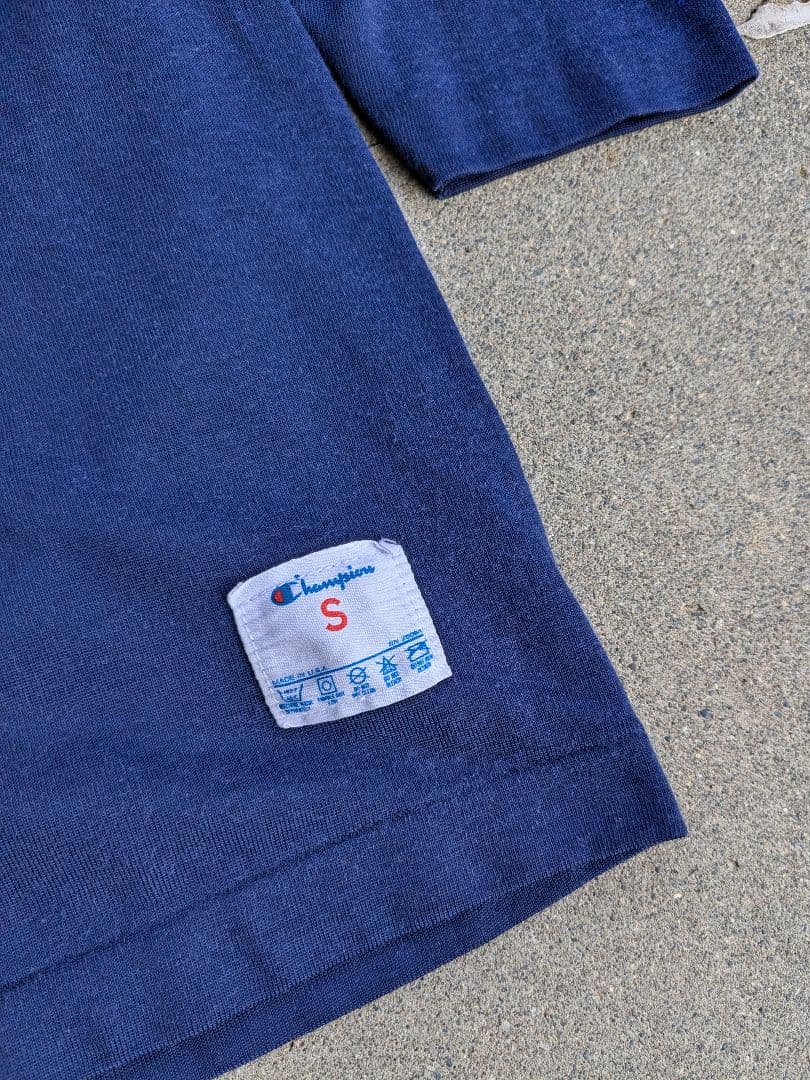 貴重◎ 70's. champion football Tshirt バータグ