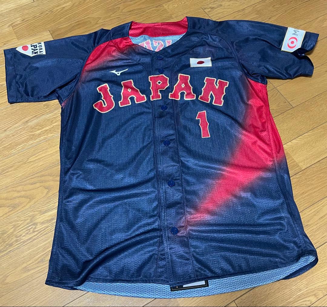 侍ジャパン　森下翔太選手　オーセンティック ビジターユニフォーム　阪神タイガース