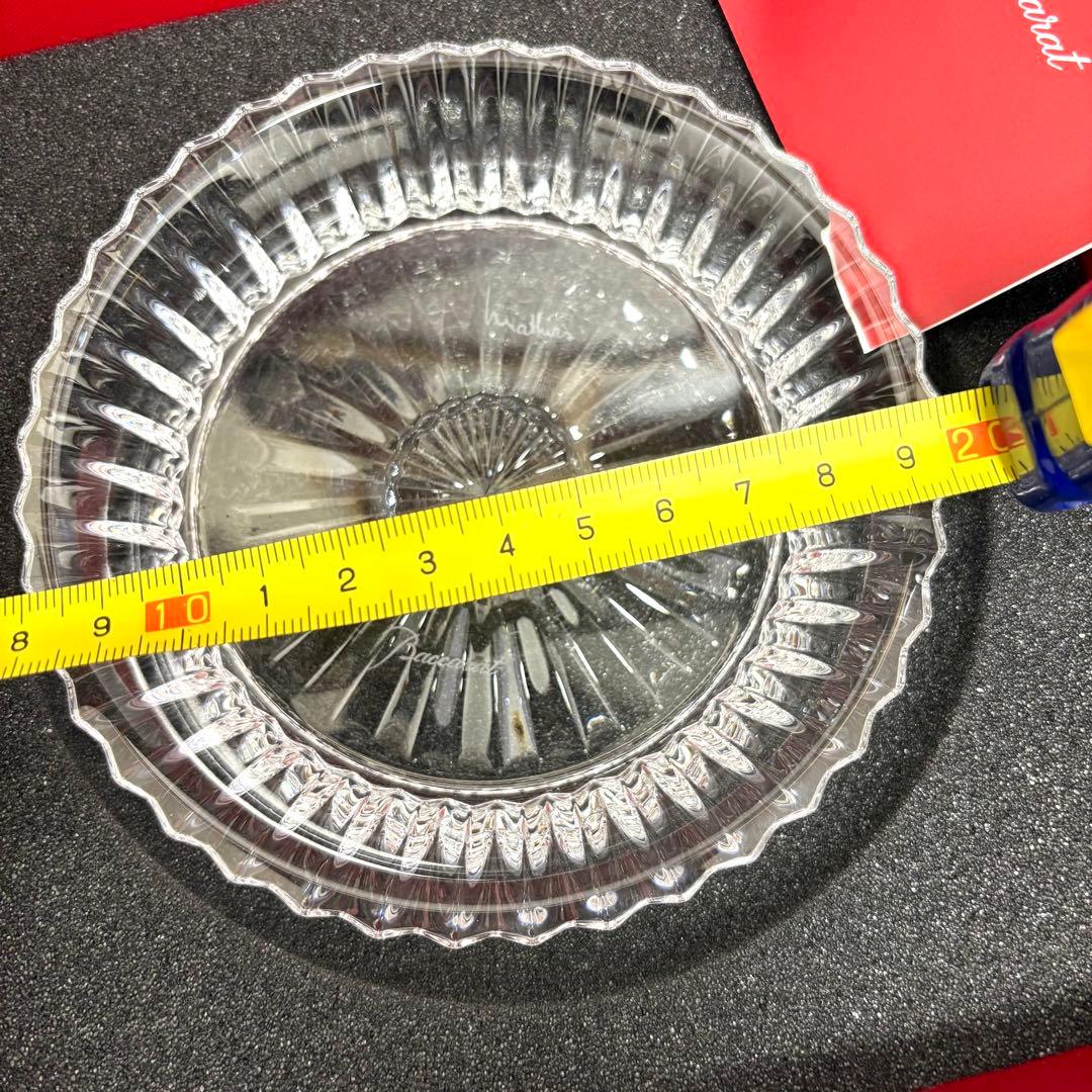 新品未使用　Baccarat バカラ ミルニュイ ディッシュ 13cm プレート