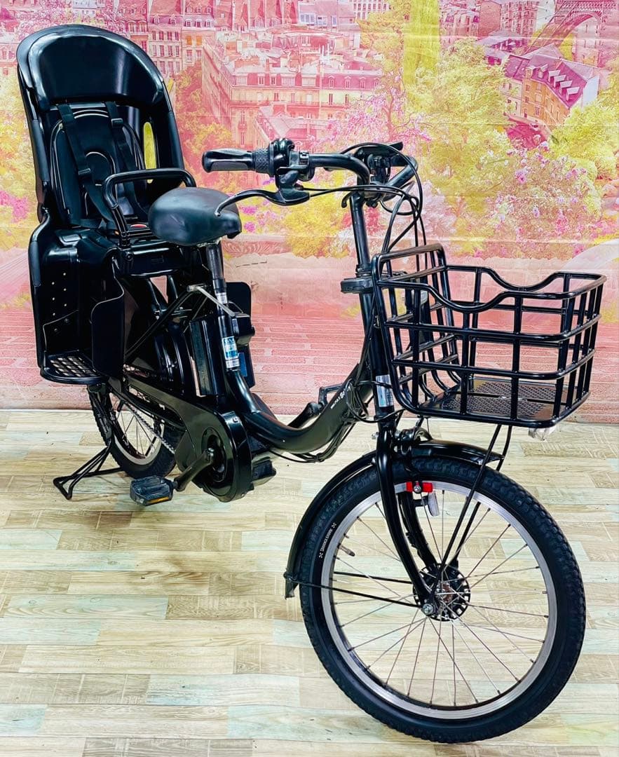 ZK3758 電動自転車 ヤマハ パスバビー 子供乗せ 20インチ 送料無料