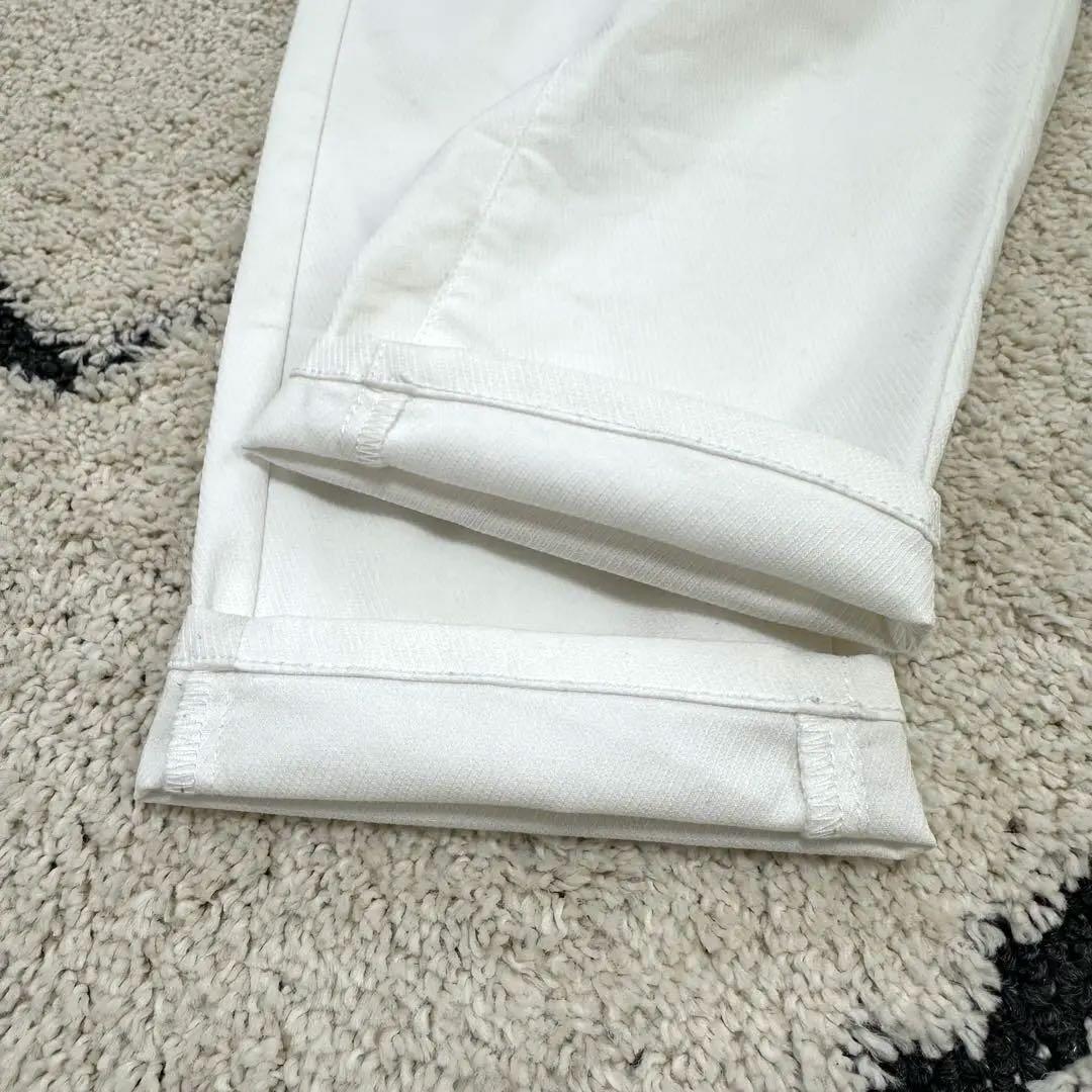 パーリーゲイツ　パンツ　春夏用　ストレッチ　白　 ホワイト　サイズ2