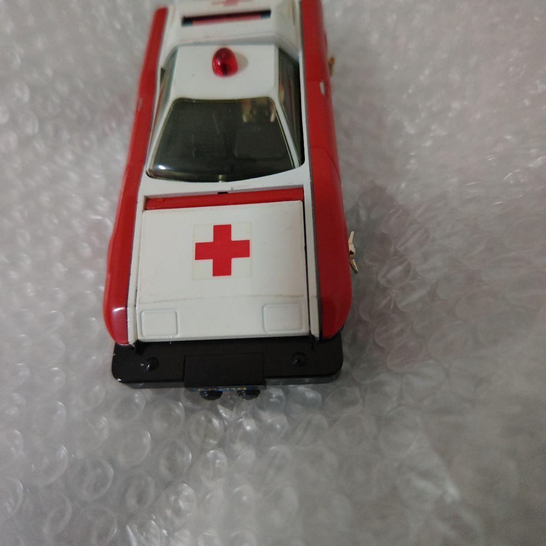 ポピー　チェンジマシン　救急消防車　現状品