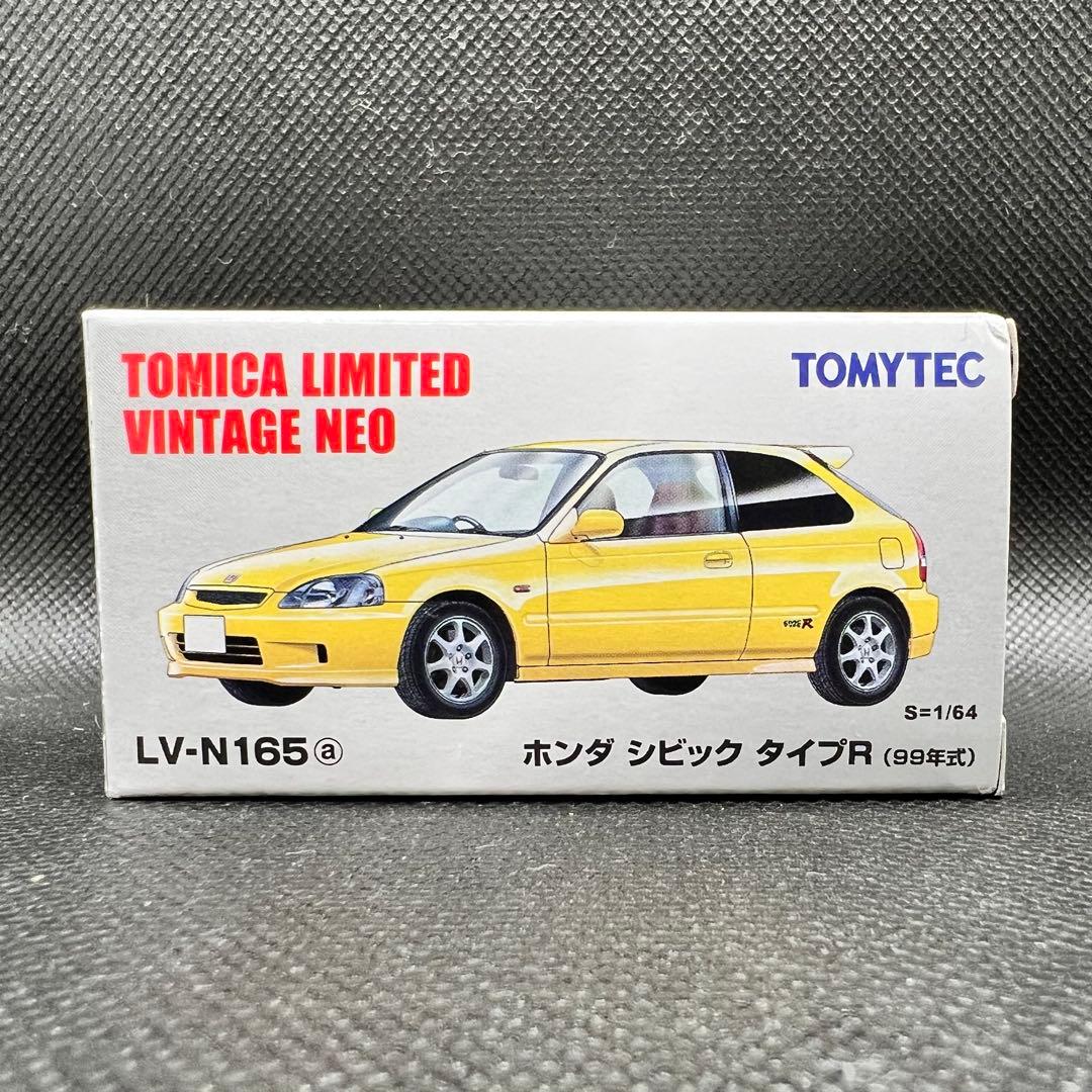 シビックタイプRトミカリミテッドヴィンテージ ネオ　LV-N165a EK9黄色