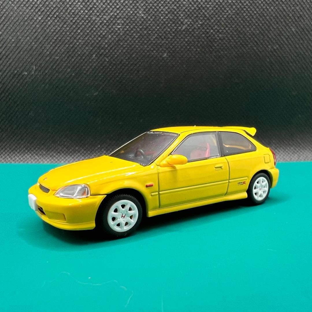 シビックタイプRトミカリミテッドヴィンテージ ネオ　LV-N165a EK9黄色