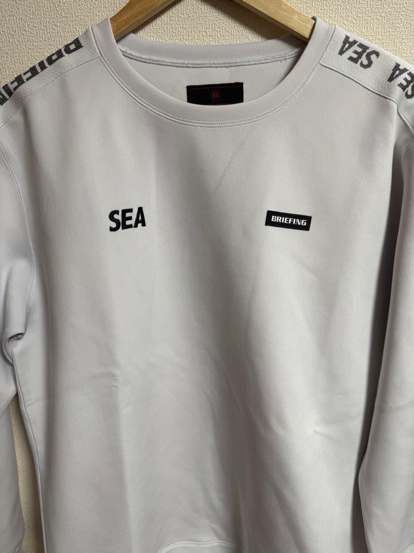 BRIEFING／ブリーフィング×WIND AND SEA ロングスリーブシャツ