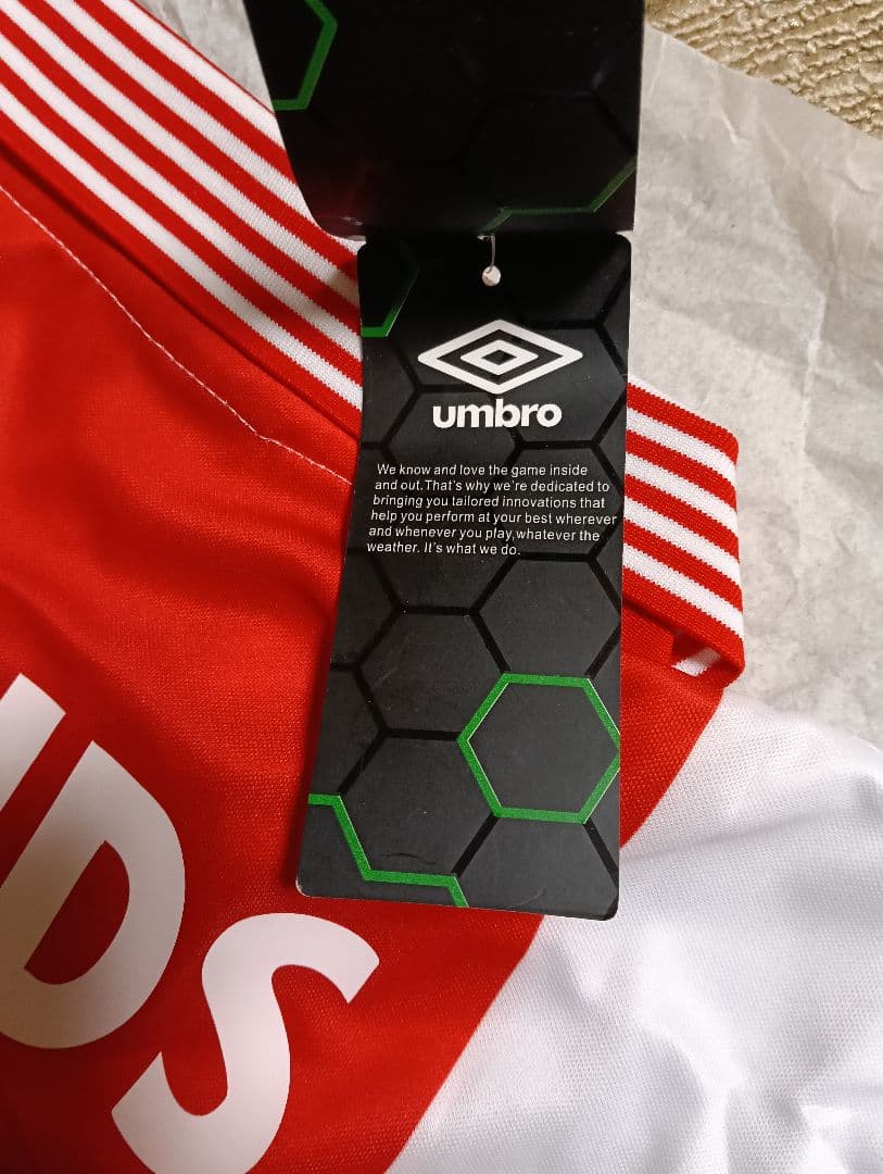 Umbro ユニフォーム ABN AMRO 8番 新品未使用 Lサイズ