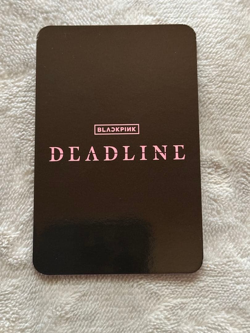 BLACKPINK ジス Deadline 東京ドーム限定 トレカ