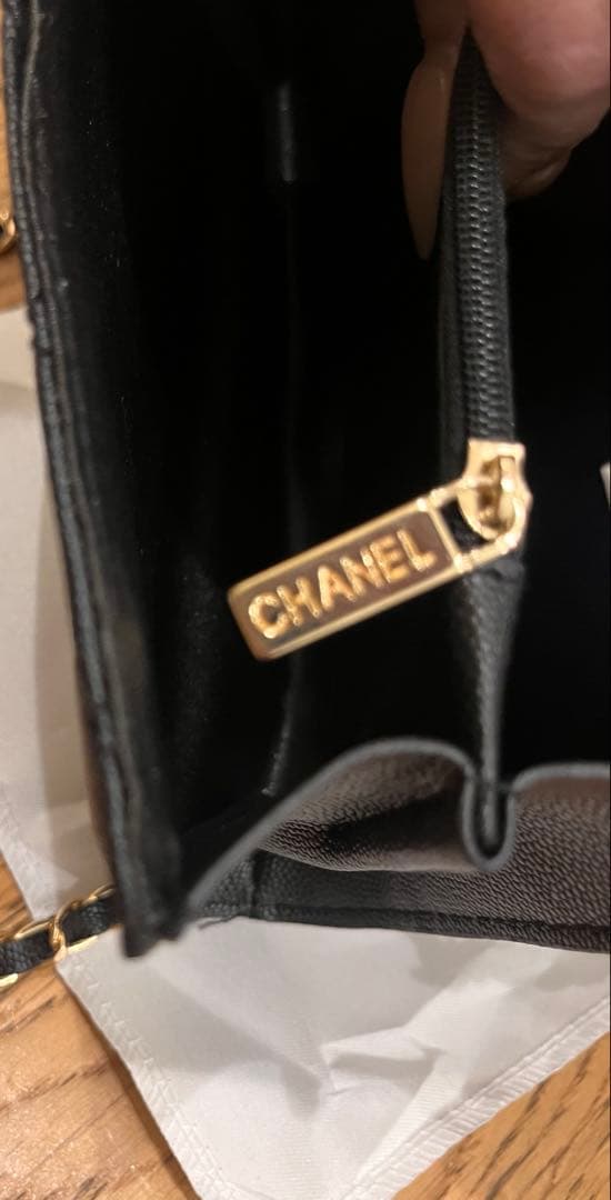 星*花様 CHANEL ✨ノベルティ ✨チェーンショルダー ウォレット新品未使用