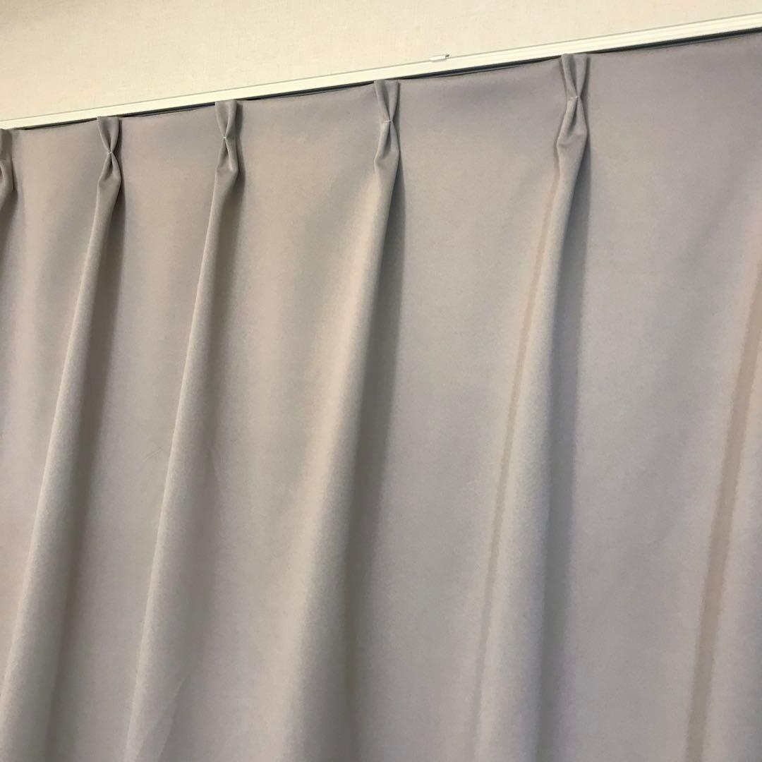 1級遮光カーテン　防災　幅150cm×丈240cm2枚