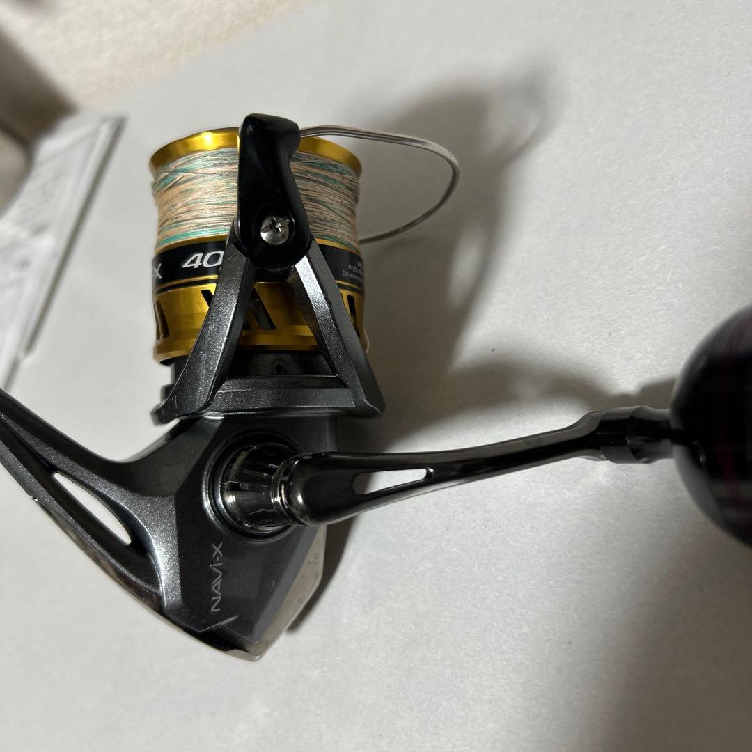 SHIMANO 4000XG スピニングリール　PE付き