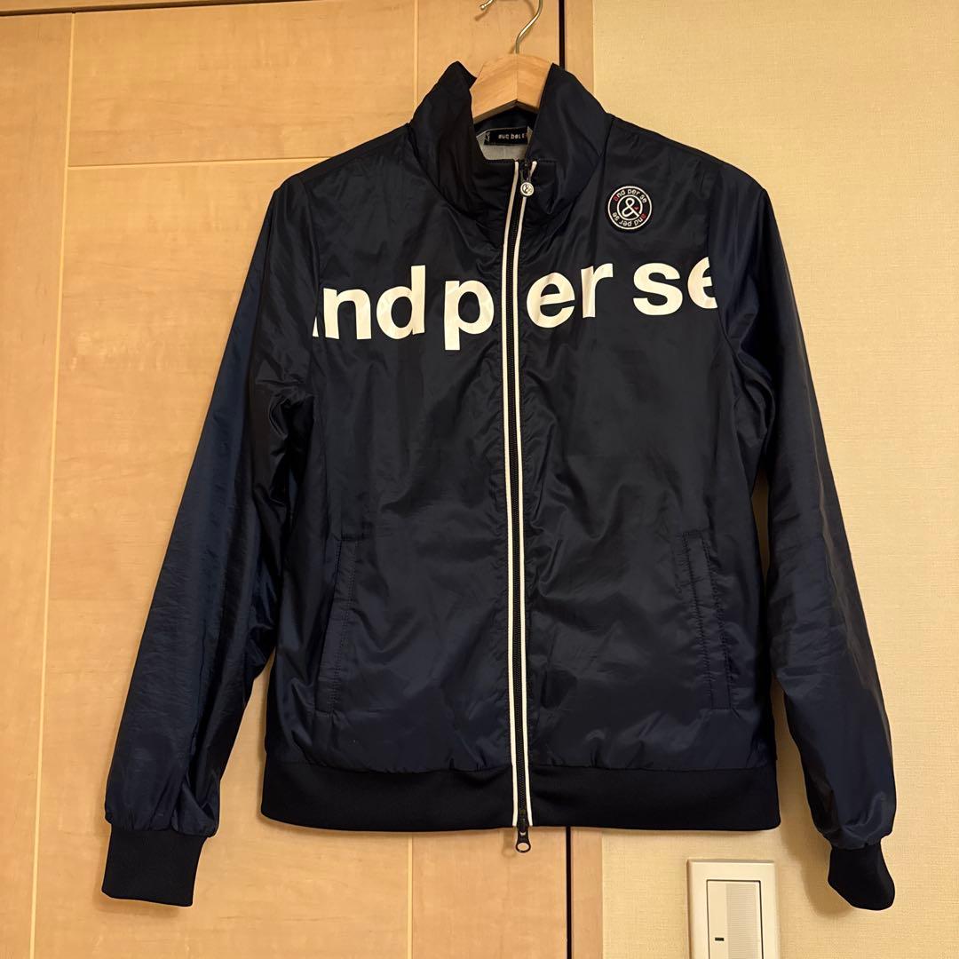 and per se ネイビー ジャケット