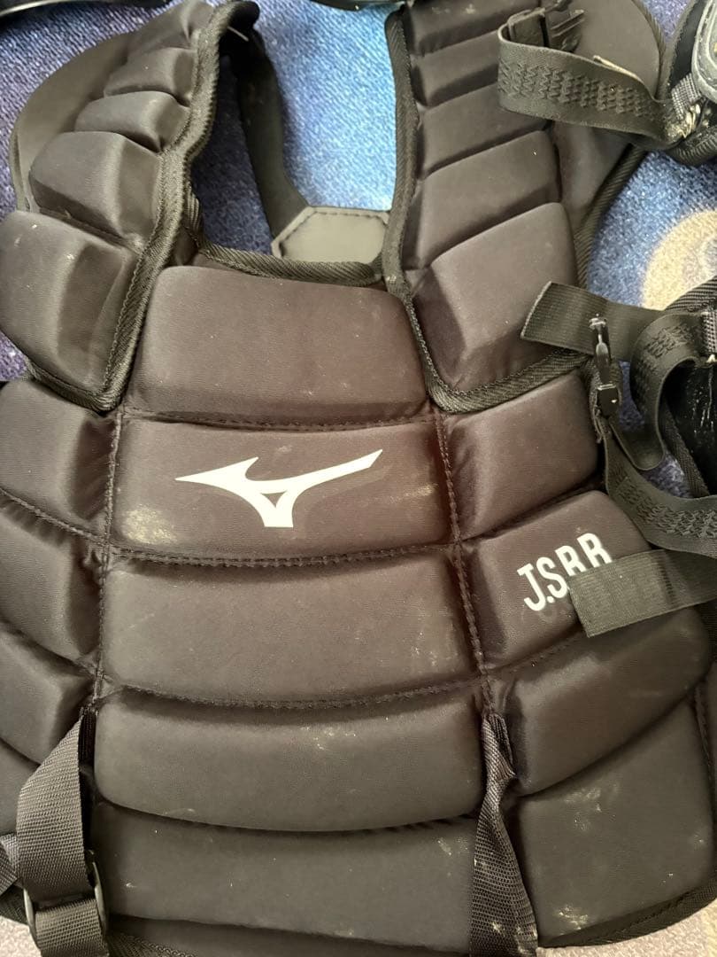 Mizuno キャッチャー用プロテクター JSR ブラックセット