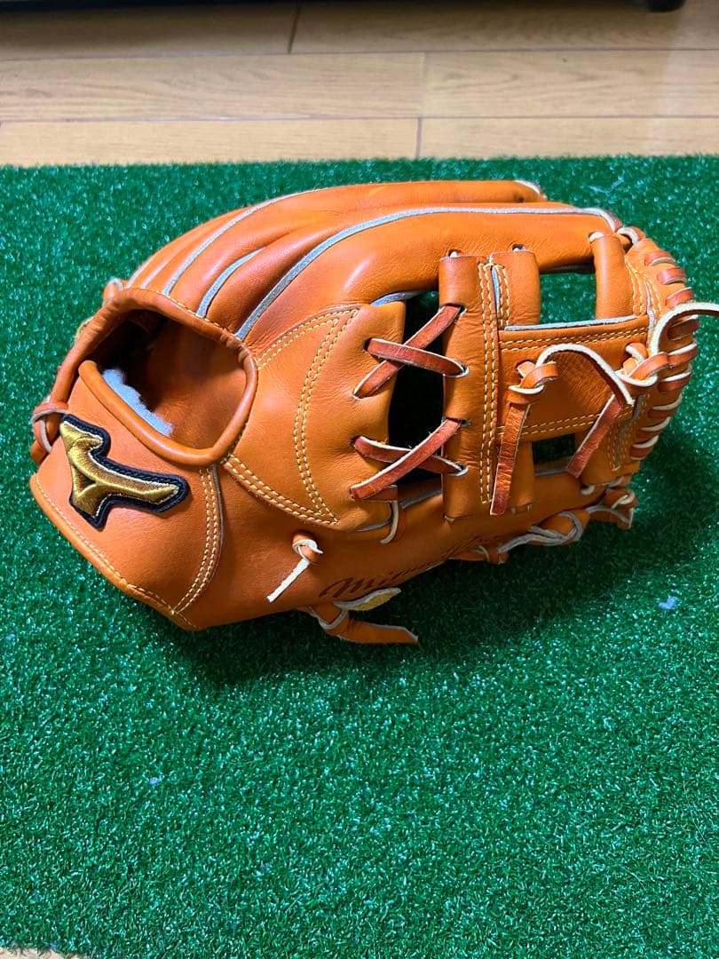 ミズノプロ 宮本慎也モデル 軟式用 内野手用グラブ　限定 Mizuno Pro