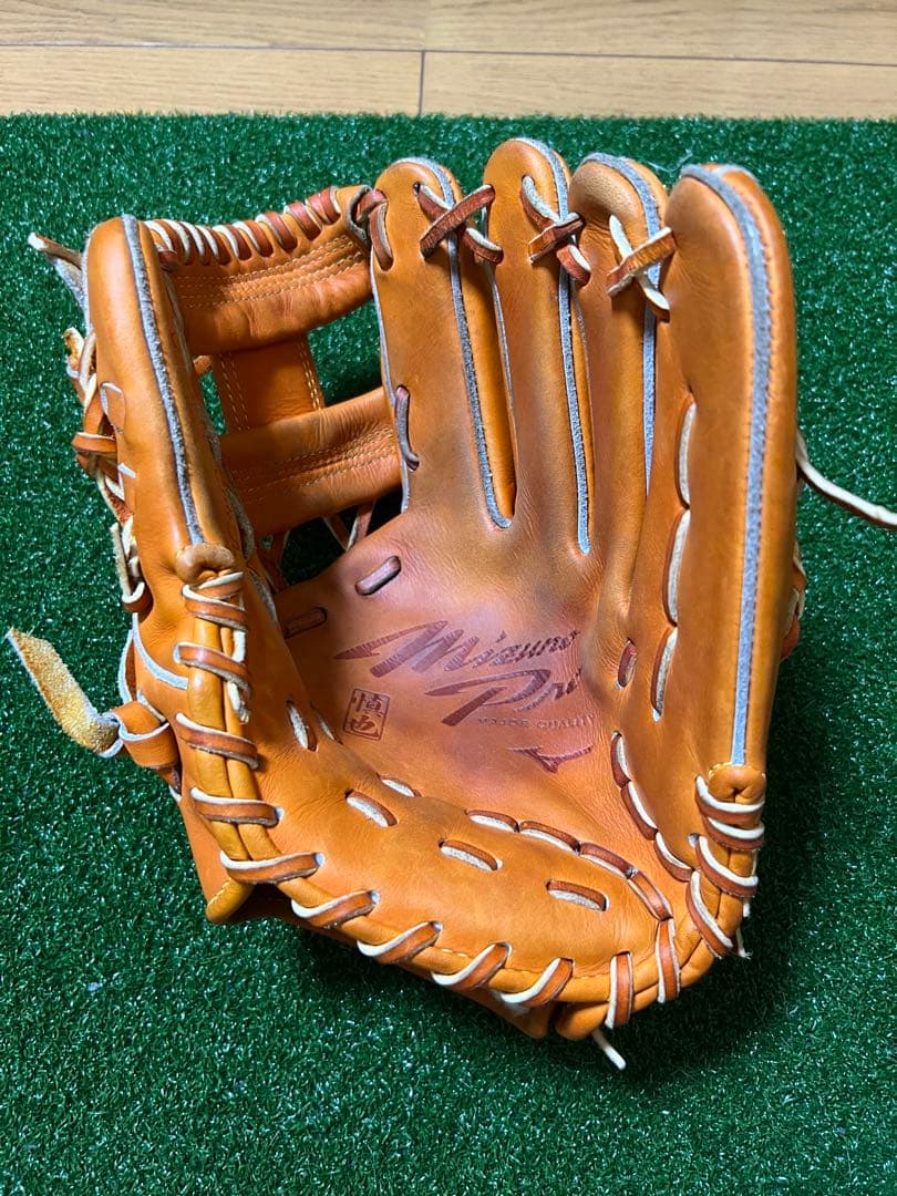 ミズノプロ 宮本慎也モデル 軟式用 内野手用グラブ　限定 Mizuno Pro