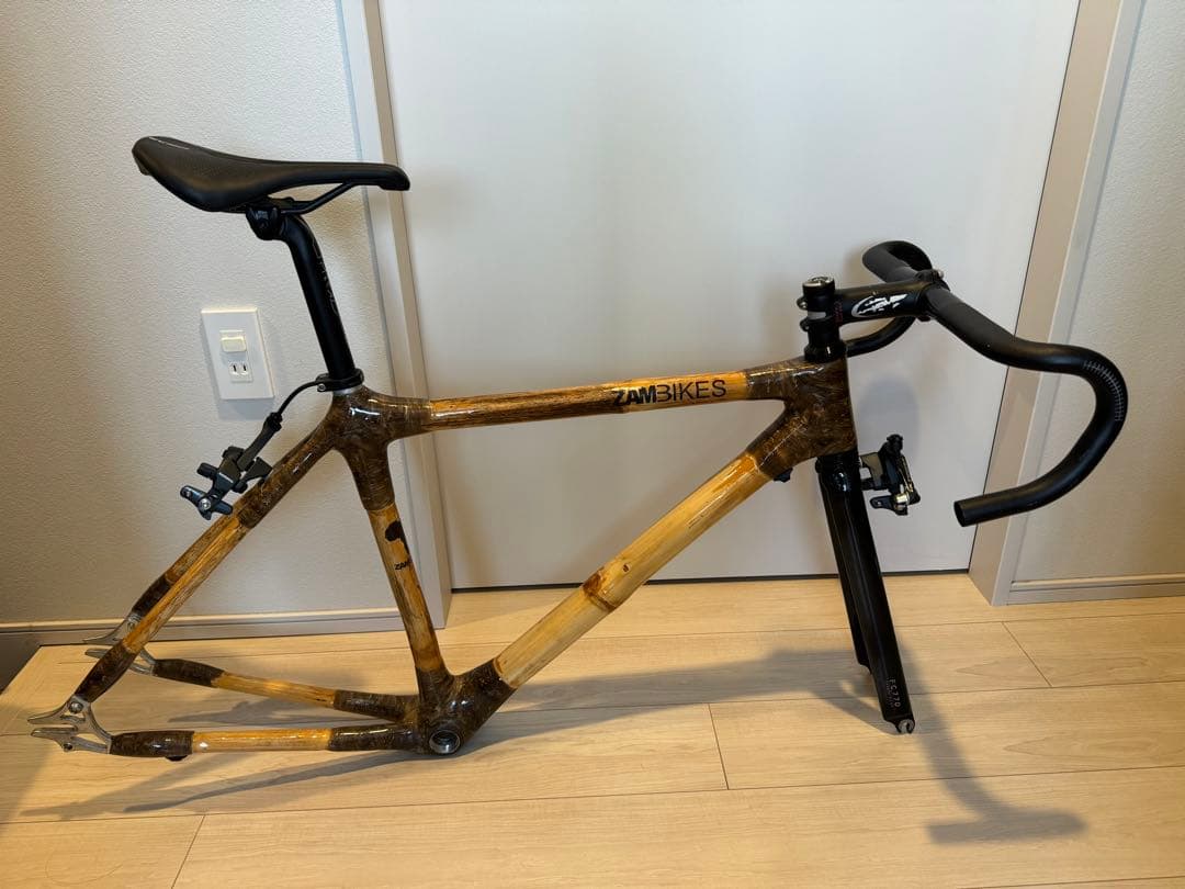 ZAMBIKES竹フレームzipp tange leader 735 rapha