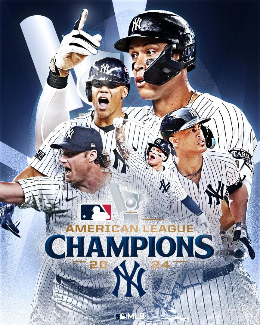 NYヤンキース2024ポストシーズン2回優勝時選手着用９シリーズ2組限定CAP