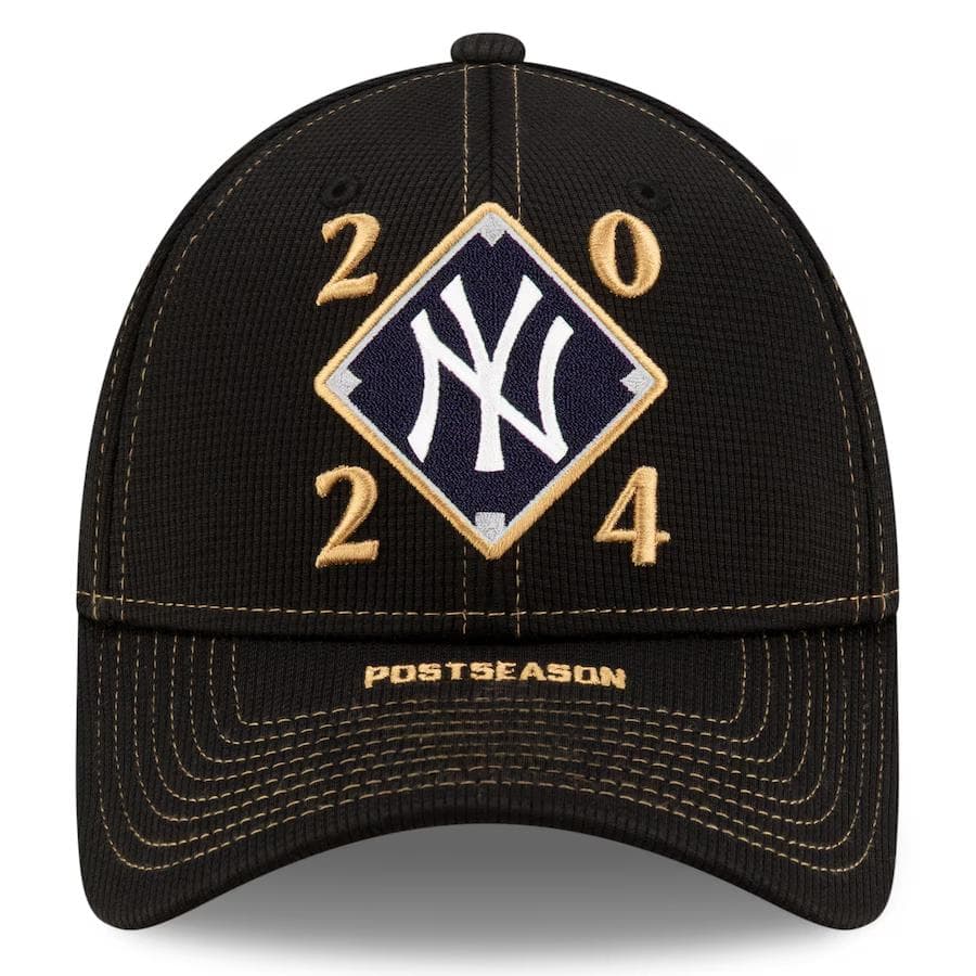 NYヤンキース2024ポストシーズン2回優勝時選手着用９シリーズ2組限定CAP