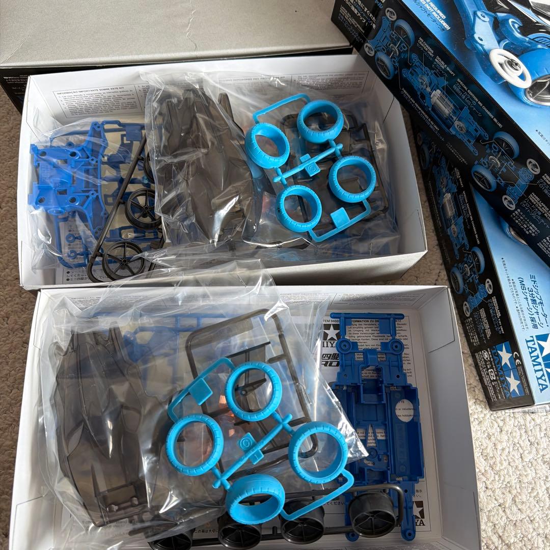 ミニ四駆 18台セット パーツ付き マッハダッシュモーター