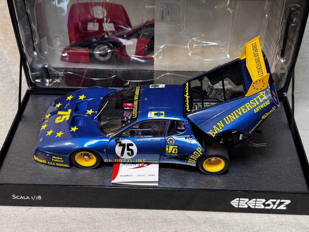 ミニカー Ferrari 512BB LM 1980 JLM Racing