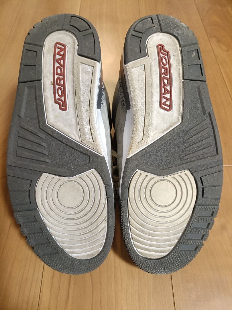 Air Jordan 3 グレー/オレンジ