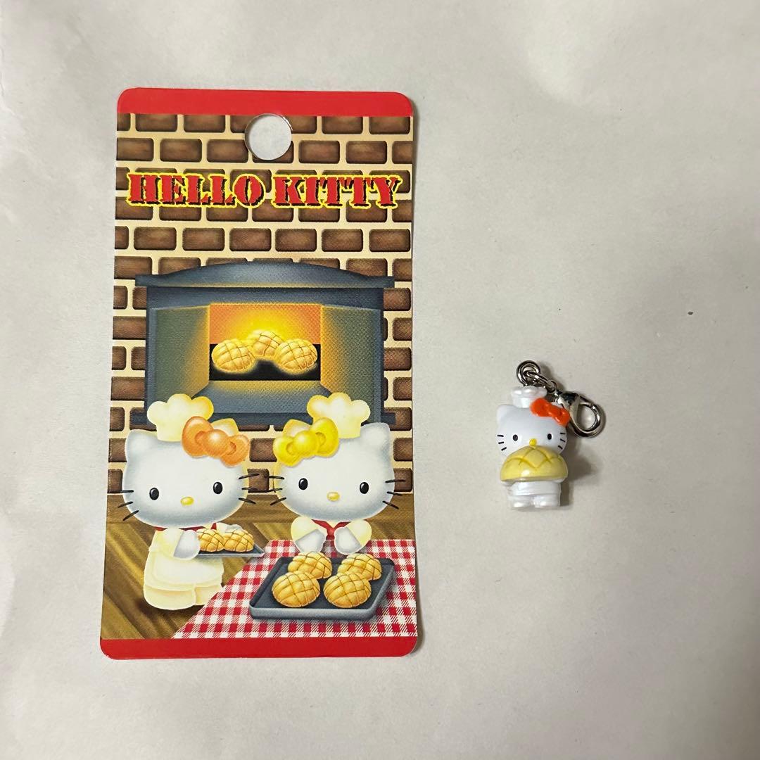 パン屋さん メロンパン キティちゃん チャーム ご当地 当時物 レトロ レア