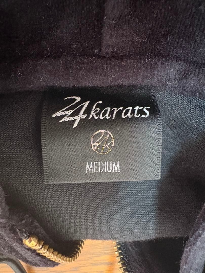 24karats セットアップ ベロア M