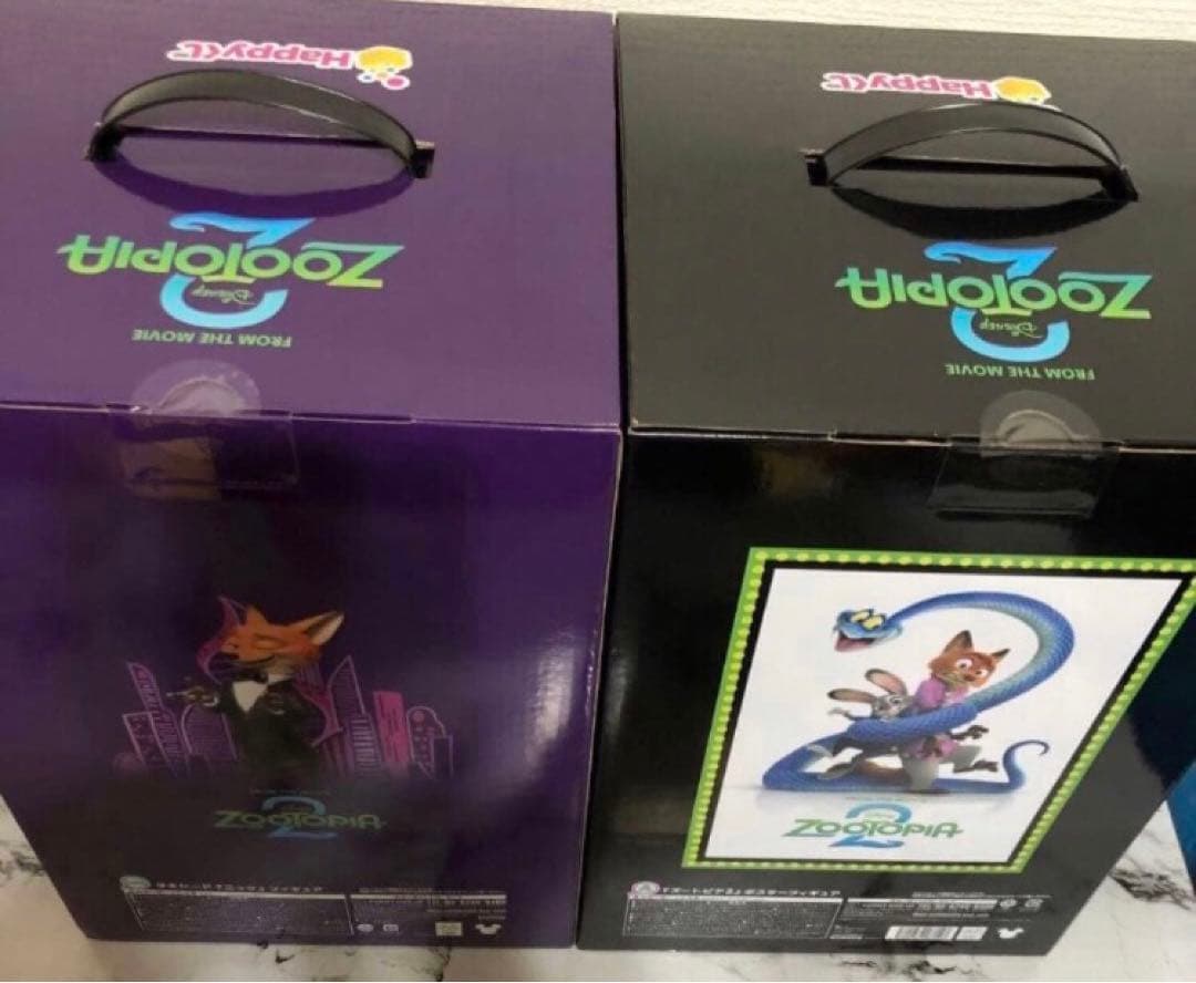 ハッピーくじ　ズートピア　A賞　ポスターフィギュア　ラスト賞　タキシードニック