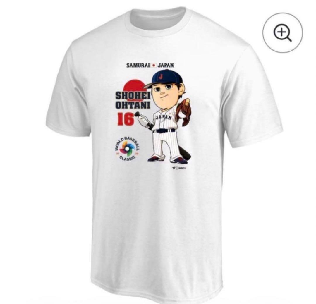 大谷翔平　WBC 2026 イラストTシャツ 侍ジャパン　Mサイズ
