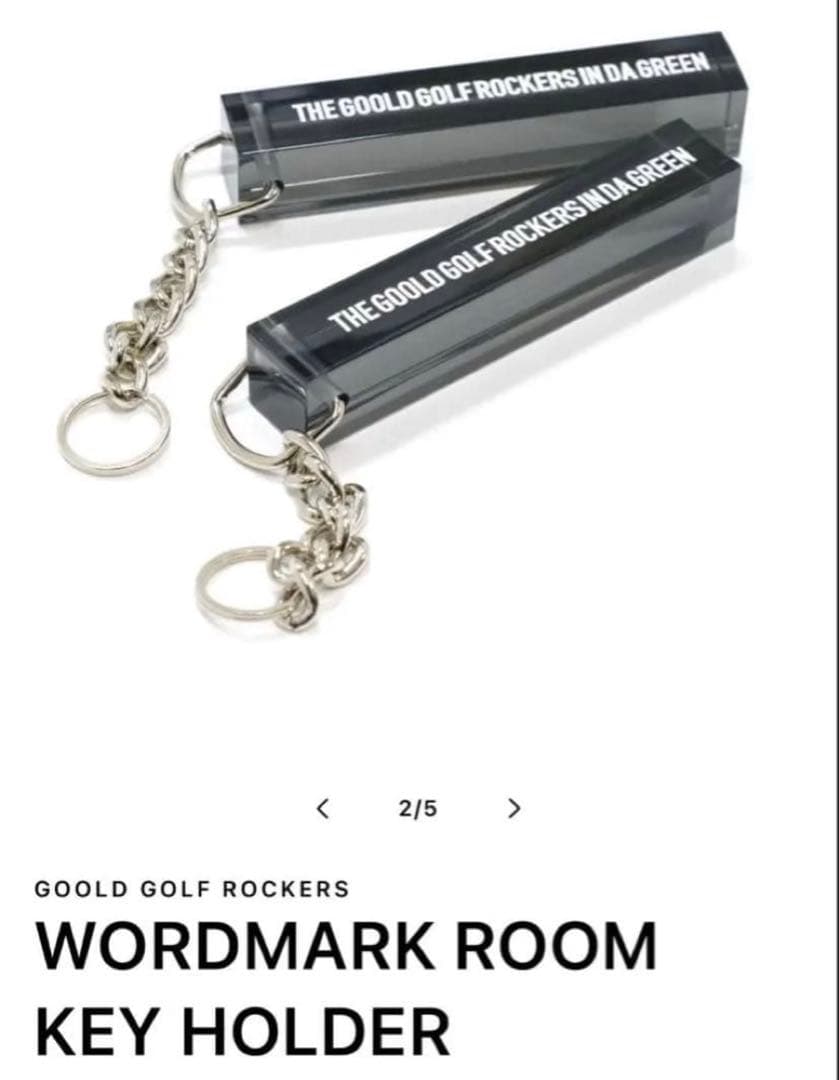 ラウンド用品・アクセサリー GOOLD GOLF ROCKERS ROOM KEY HOLDER