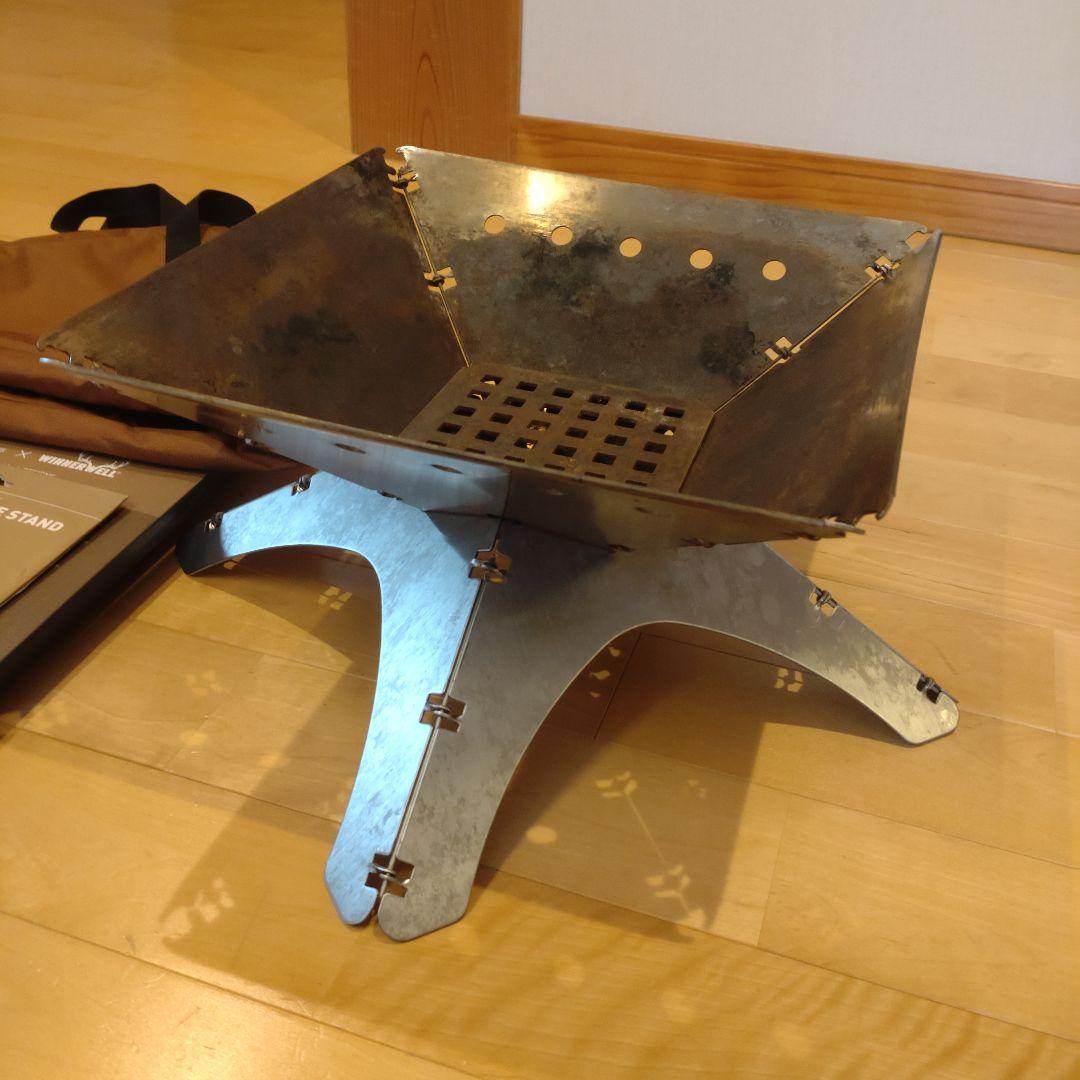 テンマク　フラット焚火台M フラット焚き火台