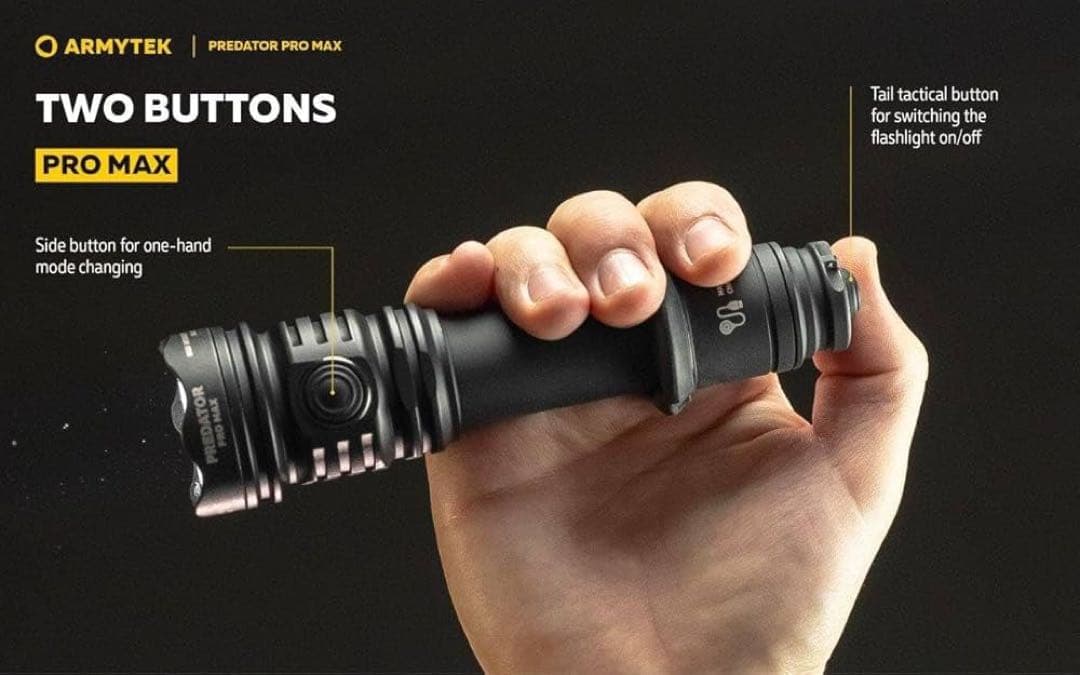 [カラス] Armytek Predator ProMax Sft-70