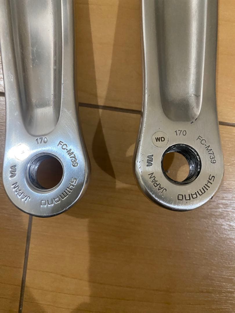 SHIMANO シマノdeore XT 5アーム　クランクセット